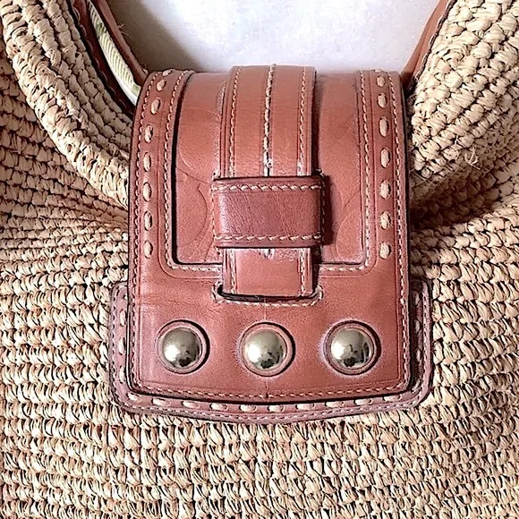 Coach Tan and Brown Hobo Bag - Picture 8 of 16